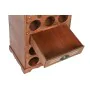 Bottle rack Home ESPRIT Brown Poplar 40 x 35,5 x 71 cm by Home ESPRIT, Shelves and supports - Ref: S3054100, Price: 82,69 €, ...