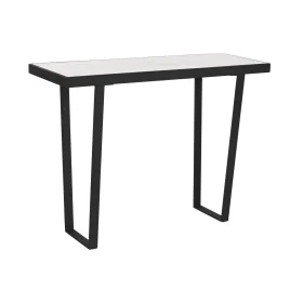 Console Home ESPRIT Blanc Noir Métal 100 x 35 x 75 cm de Home ESPRIT, Tables - Réf : S3054112, Prix : 128,15 €, Remise : %