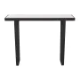 Console Home ESPRIT Blanc Noir Métal 100 x 35 x 75 cm de Home ESPRIT, Tables - Réf : S3054112, Prix : 128,15 €, Remise : %