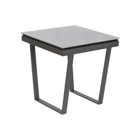 Mesa de apoio Home ESPRIT Cinzento Metal 51 x 51 x 53 cm de Home ESPRIT, Jogos de móveis - Ref: S3054113, Preço: 108,36 €, De...