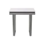 Mesa de apoio Home ESPRIT Cinzento Metal 51 x 51 x 53 cm de Home ESPRIT, Jogos de móveis - Ref: S3054113, Preço: 96,22 €, Des...