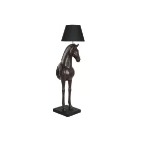 Lampadaire Home ESPRIT Noir Brun foncé Résine 50 W 220 V 47 x 40 x 153 cm de Home ESPRIT, Lampadaires - Réf : S3054125, Prix ...