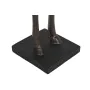 Luminária de chão Home ESPRIT Preto Catanho escuro Resina 50 W 220 V 47 x 40 x 153 cm de Home ESPRIT, Candeeiros de pé - Ref:...