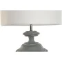 Lampe de bureau Home ESPRIT Blanc Gris Résine 35,5 x 35,5 x 79 cm de Home ESPRIT, Lampes de chevet - Réf : S3054146, Prix : 9...