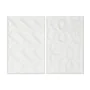 Cuadro Home ESPRIT Moderno Con relieve 58,5 x 4 x 92,5 cm (2 Unidades) de Home ESPRIT, Impresiones sobre lienzo - Ref: S30541...