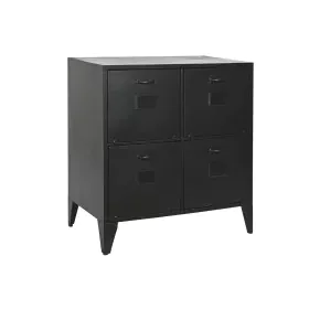 Caisson à Tiroirs Home ESPRIT Noir Métal Loft 75 x 45 x 80 cm de Home ESPRIT, Commodes - Réf : S3054181, Prix : 256,44 €, Rem...