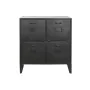 Chest of drawers Home ESPRIT Black Metal Loft 75 x 45 x 80 cm by Home ESPRIT, Chest of Drawers - Ref: S3054181, Price: 256,44...