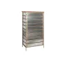 Cómoda Home ESPRIT Castanho Cinzento Prateado Natural Metal Abeto Loft 66 x 33,5 x 121 cm de Home ESPRIT, Cómodas e camiseiro...