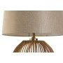 Lampe de bureau Home ESPRIT Marron Beige Doré Naturel 50 W 220 V 43 x 43 x 67 cm de Home ESPRIT, Lampes de chevet - Réf : S30...