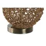 Lâmpada de mesa Home ESPRIT Castanho Bege Dourado Natural 50 W 220 V 33 x 33 x 60 cm de Home ESPRIT, Candeeiros de mesa e de ...