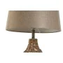 Desk lamp Home ESPRIT Brown Beige Golden Natural 50 W 220 V 33 x 33 x 60 cm by Home ESPRIT, Bedside and Table Lamps - Ref: S3...