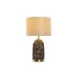 Desk lamp Home ESPRIT Brown Beige Golden 50 W 220 V 33 x 33 x 56 cm by Home ESPRIT, Bedside and Table Lamps - Ref: S3054190, ...