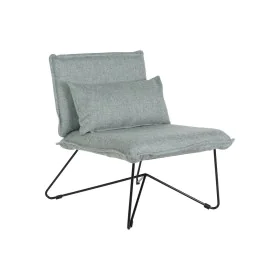 Sillón Home ESPRIT Negro Verde Metal 66 x 78 x 75 cm de Home ESPRIT, Sillas - Ref: S3054202, Precio: 163,51 €, Descuento: %