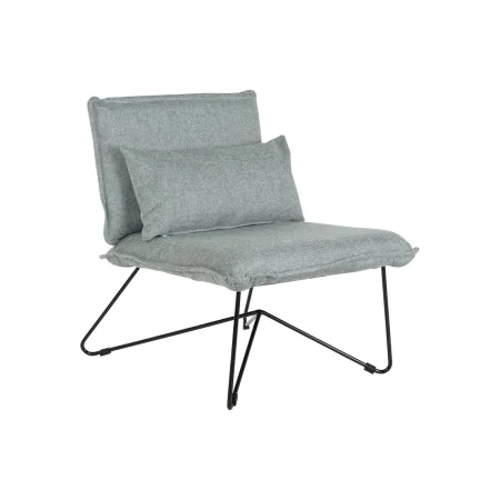 Sillón Home ESPRIT Negro Verde Metal 66 x 78 x 75 cm de Home ESPRIT, Sillas - Ref: S3054202, Precio: 133,93 €, Descuento: %