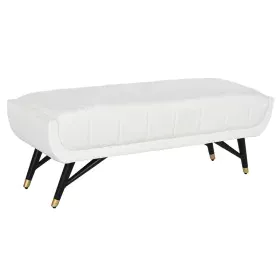 Banquette Home ESPRIT Blanc Noir 120 x 40 x 42 cm de Home ESPRIT, Chaises - Réf : S3054211, Prix : 100,58 €, Remise : %