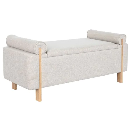 Hocker Home ESPRIT Beige Gold Kiefer 120 x 45 x 50 cm von Home ESPRIT, Stühle - Ref: S3054216, Preis: 267,83 €, Rabatt: %