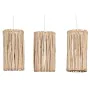 Lampadario Home ESPRIT Bianco Naturale Legno di eucalipto 50 W 20 x 20 x 40 cm di Home ESPRIT, Plafoniere - Rif: S3054223, Pr...