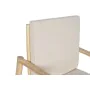 Siège Home ESPRIT Blanc Beige Naturel Coton 61 x 50 x 90 cm de Home ESPRIT, Chaises - Réf : S3054227, Prix : 102,89 €, Remise...