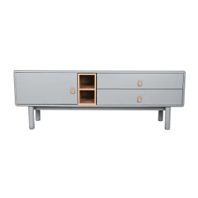 TV furniture Home ESPRIT Blue Grey polypropylene MDF Wood 140 x 40 x 55 cm by Home ESPRIT, TV tables and stands - Ref: S30542...