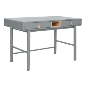 Desk Home ESPRIT Blue Grey MDF Wood 120 x 60 x 75 cm by Home ESPRIT, Computer desks and tables - Ref: S3054242, Price: 320,23...