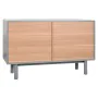 Cómoda Home ESPRIT Azul Cinzento Natural Polipropileno Madeira MDF 120 x 40 x 75 cm de Home ESPRIT, Cómodas e camiseiros - Re...