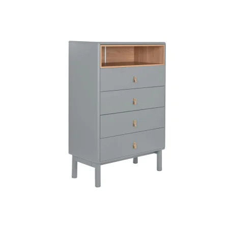 Chest of drawers Home ESPRIT Blue Grey polypropylene MDF Wood 80 x 40 x 117 cm by Home ESPRIT, Chest of Drawers - Ref: S30542...