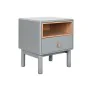 Nightstand Home ESPRIT Blue Grey Natural MDF Wood 48 x 40 x 55 cm by Home ESPRIT, Bedside Tables - Ref: S3054245, Price: 142,...