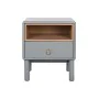 Table de Nuit Home ESPRIT Bleu Gris Naturel Bois MDF 48 x 40 x 55 cm de Home ESPRIT, Tables de chevet - Réf : S3054245, Prix ...