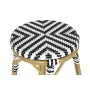 Hocker Home ESPRIT zweifarbig Metall Synthetischer Rattan 39,5 x 39,5 x 74,5 cm von Home ESPRIT, Barhocker - Ref: S3054253, P...