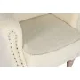 Poltrona Home ESPRIT Branco Natural Madeira da borracha 73 X 65 X 87 cm de Home ESPRIT, Cadeiras - Ref: S3054263, Preço: 195,...