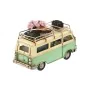 Figura Decorativa Home ESPRIT Carrinha Verde Cor de Rosa Vintage 17 x 8 x 11 cm (2 Unidades) de Home ESPRIT, Adornos - Ref: S...