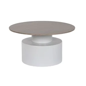 Centre Table Home ESPRIT Metal MDF Wood 80 x 80 x 42 cm by Home ESPRIT, Tables - Ref: S3054342, Price: 177,16 €, Discount: %