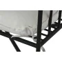 Poltrona Home ESPRIT Branco Preto Metal 70 x 68 x 79 cm de Home ESPRIT, Cadeiras - Ref: S3054345, Preço: 311,27 €, Desconto: %