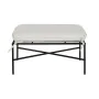 Repousa pés Home ESPRIT Branco Preto Metal Urbana 75 x 50 x 45 cm de Home ESPRIT, Pufes e repousa-pés - Ref: S3054346, Preço:...