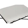 Repousa pés Home ESPRIT Branco Preto Metal Urbana 75 x 50 x 45 cm de Home ESPRIT, Pufes e repousa-pés - Ref: S3054346, Preço:...