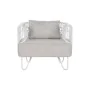 Siège Home ESPRIT Blanc Métal 76 x 66 x 65 cm de Home ESPRIT, Chaises - Réf : S3054352, Prix : 294,37 €, Remise : %