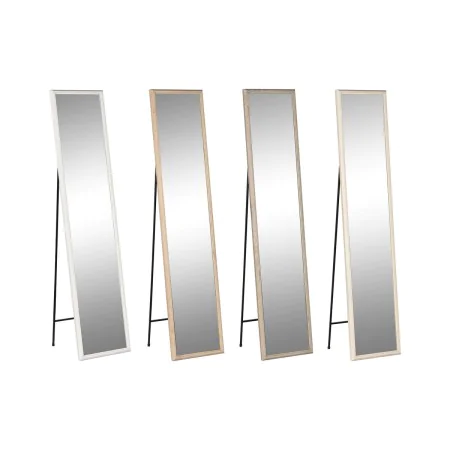 Free standing mirror Home ESPRIT White Brown Beige Grey 34 x 3 x 155 cm (4 Units) by Home ESPRIT, Floor Mirrors - Ref: S30543...