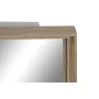 Espelho de parede Home ESPRIT Branco Castanho Bege Cinzento Cristal poliestireno 33 x 3 x 95,5 cm (4 Unidades) de Home ESPRIT...