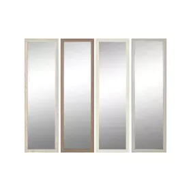 Espejo de pared Home ESPRIT Blanco Marrón Beige Gris Cristal Poliestireno 36 x 2 x 125 cm (4 Unidades) de Home ESPRIT, Espejo...