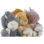 Peluche Home ESPRIT Amarelo Azul Cor de Rosa Infantil 10 x 10 x 15 cm (3 Unidades) de Home ESPRIT, Animais e figuras - Ref: S...