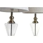 Desk lamp Home ESPRIT White Beige Metal Crystal 35 x 35 x 69 cm (2 Units) by Home ESPRIT, Bedside and Table Lamps - Ref: S305...