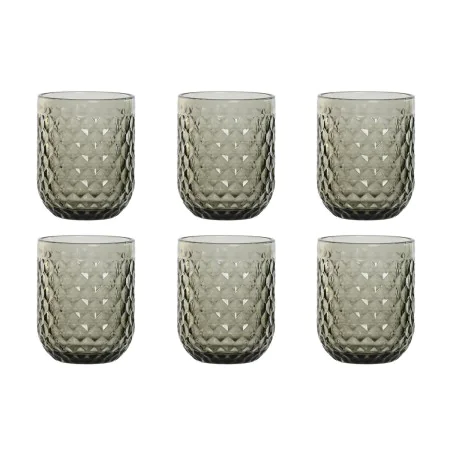 Set de Verres Home ESPRIT Gris Verre 240 ml (6 Unités) de Home ESPRIT, Gobelets - Réf : S3054432, Prix : 13,16 €, Remise : %