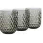 Set de Verres Home ESPRIT Gris Verre 240 ml (6 Unités) de Home ESPRIT, Gobelets - Réf : S3054432, Prix : 13,16 €, Remise : %