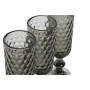 Set of cups Home ESPRIT Grey Crystal 150 ml (6 Units) by Home ESPRIT, Water Glasses - Ref: S3054435, Price: 16,60 €, Discount: %