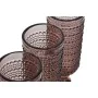 Set of cups Home ESPRIT Pink Crystal 150 ml (6 Units) by Home ESPRIT, Water Glasses - Ref: S3054439, Price: 16,60 €, Discount: %