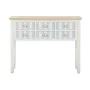 Console Home ESPRIT Bleu Blanc Bois de paulownia 103 x 35 x 80 cm de Home ESPRIT, Tables - Réf : S3054470, Prix : 261,26 €, R...