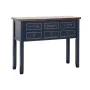 Consola Home ESPRIT Castanho Azul Marinho Madeira de paulónia 103 x 35 x 80 cm de Home ESPRIT, Jogos de móveis - Ref: S305447...