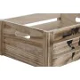 Juego de Cajas Decorativas Home ESPRIT Marrón Negro Madera de Paulonia Mapamundi 39 x 28 x 14,5 cm (5 Piezas) de Home ESPRIT,...