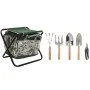 Kit de ferramentas de jardinagem Home ESPRIT 7 Peças Branco Verde 40 x 28 x 35 cm de Home ESPRIT, Porta-ferramentas de jardim...