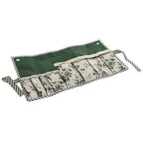 Contenitore degli attrezzi Home ESPRIT Giardino Fascia Bianco Verde 54 x 29 x 6 cm di Home ESPRIT, Porta attrezzi da giardino...